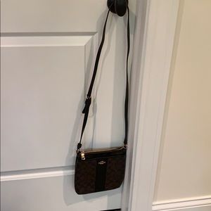 Coach cross body purse